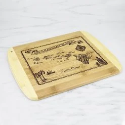Hawaiian Collection Totally Bamboo Vintage Hawaiian Islands Map Engraved Bamboo Serving And Cutting Board 7 Hawaiian Collection Totally Bamboo Vintage Hawaiian Islands Map Engraved Bamboo Serving And Cutting Board