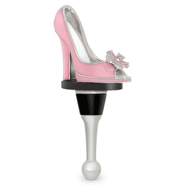 Epic Products Pretty In Pink Shoe Bottle Stopper 1 Epic Products Pretty In Pink Shoe Bottle Stopper