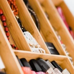 Totally Bamboo Expandable Utensil Drawer Organizer