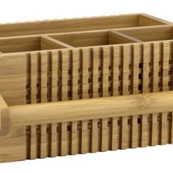 Storage & Organization Totally Bamboo Lattice Flatware Caddy 10 Storage & Organization Totally Bamboo Lattice Flatware Caddy