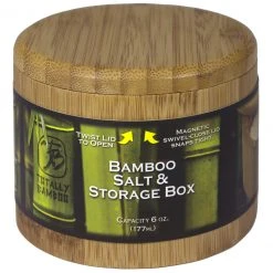 Totally Bamboo Round Salt Box Storage & Organization 7 Totally Bamboo Round Salt Box Storage & Organization