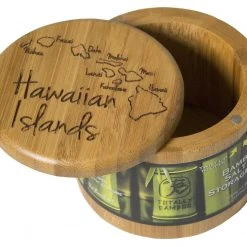 Hawaiian Collection Totally Bamboo Salt Box Hawaiian Islands