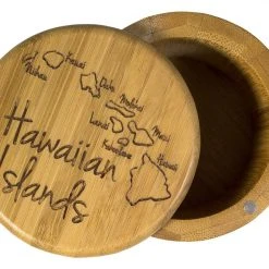 Hawaiian Collection Totally Bamboo Salt Box Hawaiian Islands