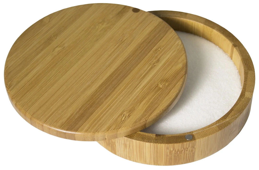 Storage & Organization Totally Bamboo Barkeeper's Salt Box 1 Storage & Organization Totally Bamboo Barkeeper's Salt Box