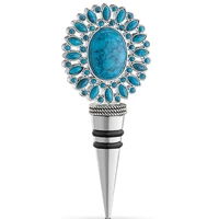 Epic Products Wine Bottle Stoppers Turquoise Bottle Stopper