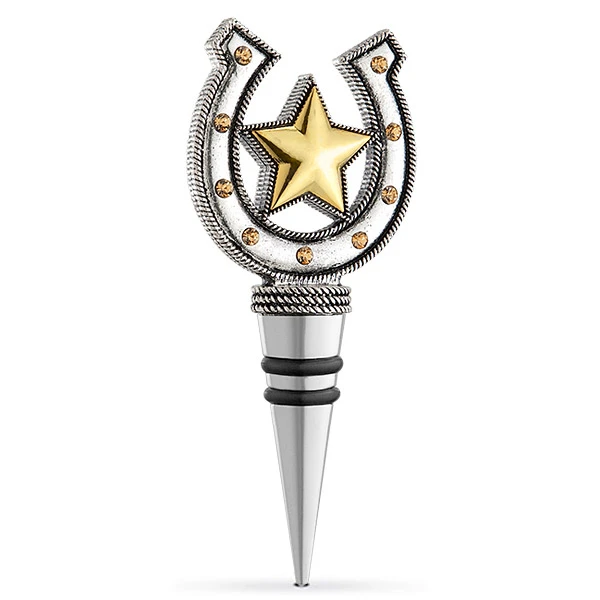 Epic Products Horseshoe Bottle Stopper Wine Bottle Stoppers 1 Epic Products Horseshoe Bottle Stopper Wine Bottle Stoppers