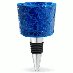 Epic Products Blue Mosaic Tealight Bottle Stopper