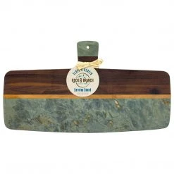 Totally Bamboo Rock & Branch Series Slate And Acacia Serving Paddle