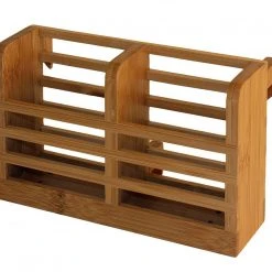 Totally Bamboo Dish Rack Utensil Holder