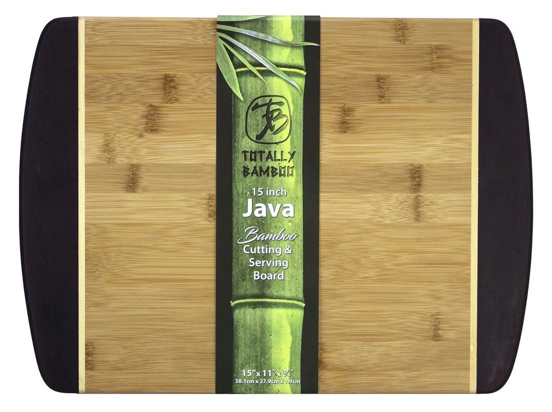 Totally Bamboo 15 Inch JAVA Cutting Board 4 Totally Bamboo 15 Inch JAVA Cutting Board