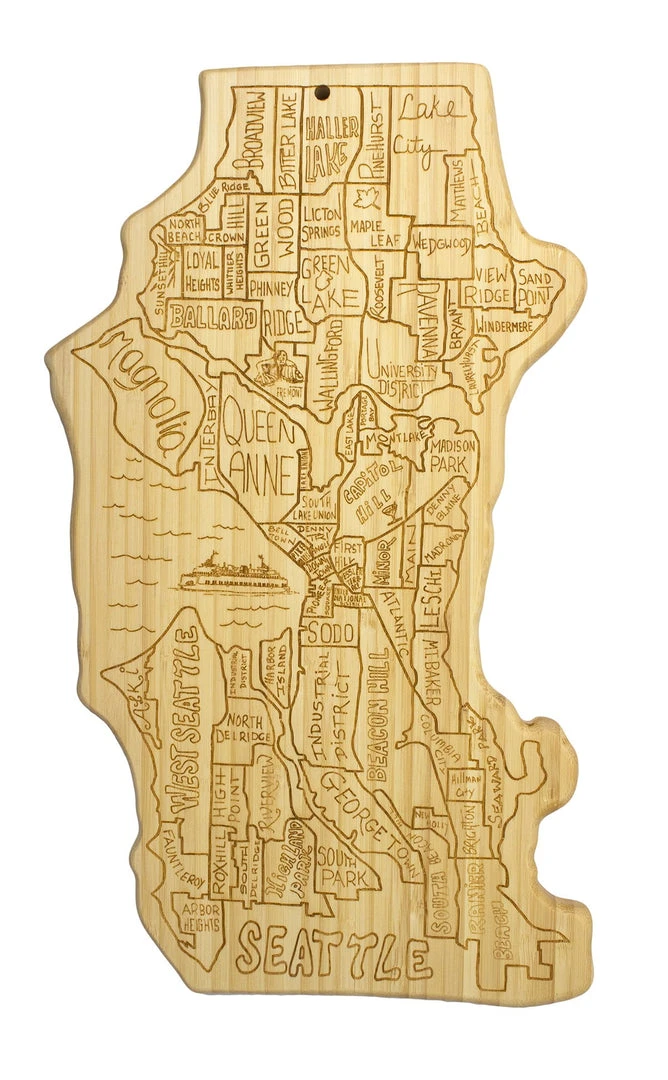 Totally Bamboo Seattle City Board City Boards 1 Totally Bamboo Seattle City Board City Boards