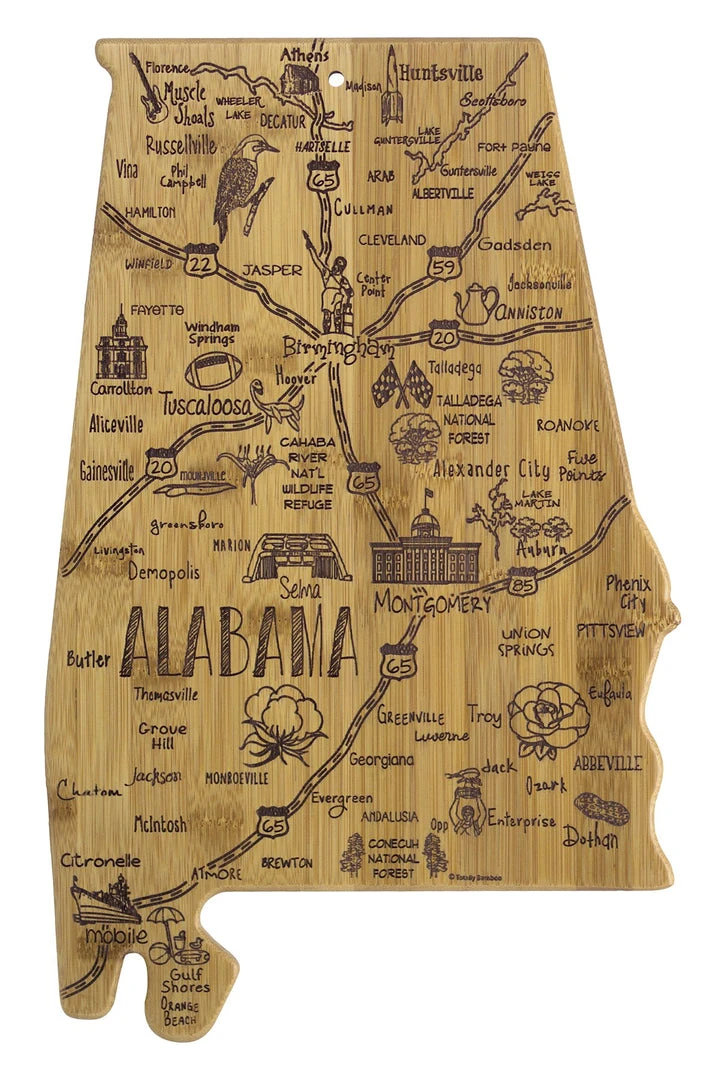 Destination Boards Totally Bamboo Destination Alabama 1 Destination Boards Totally Bamboo Destination Alabama