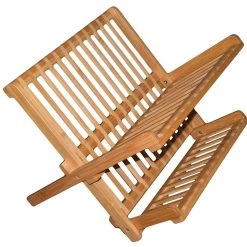 Totally Bamboo Compact Dish Rack Storage & Organization