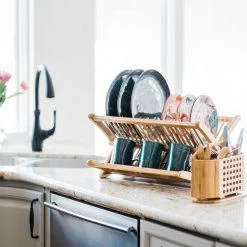 Storage & Organization Totally Bamboo Eco Dish Rack