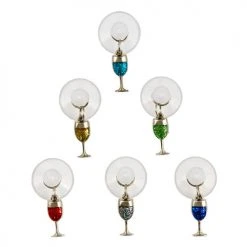 True Fabrications Glitter Wine Charms Wine Glass Accessories