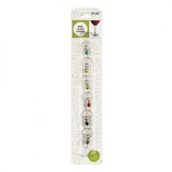 True Fabrications Glitter Wine Charms Wine Glass Accessories