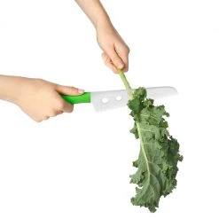 Cook With OXO OXO Good Grips Plastic Lettuce Knife In Green/White 11 Cook With OXO OXO Good Grips Plastic Lettuce Knife In Green/White
