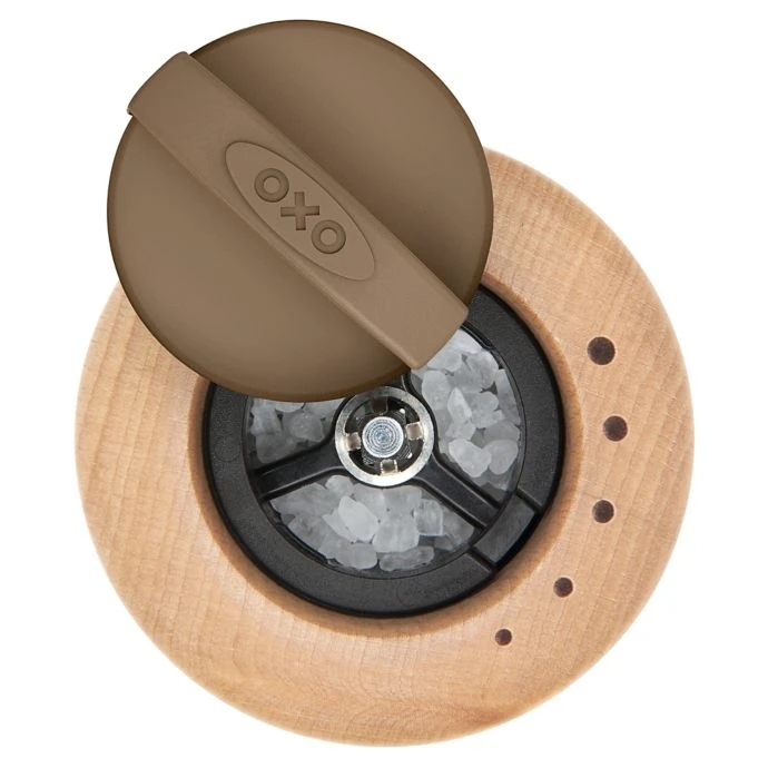 Oxo Wood Salt/Pepper Mills In Light Wood (2 Piece Set) 4 Oxo Wood Salt/Pepper Mills In Light Wood (2 Piece Set)