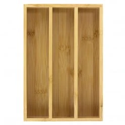 Storage & Organization Totally Bamboo 12-Piece Bamboo Flatware Set With Portable Storage Case