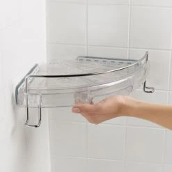 OXO Shower & Bathroom OXO Good Grips Press-Sure Corner Caddy