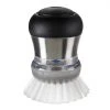 Clean With OXO OXO SteeL Soap Squirting Palm Brush