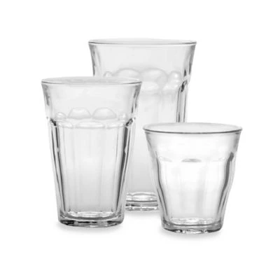 Duralex Picardi 18-Piece Tumbler Glassware Set Duralex Glassware 1 Duralex Picardi 18-Piece Tumbler Glassware Set Duralex Glassware