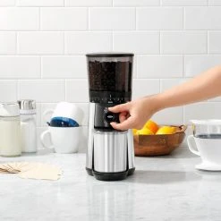 OXO Conical Burr Coffee Grinder In Stainless Steel OXO Coffee & Beverage