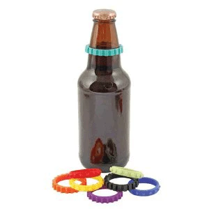 Wine Charms True Fabrications Assorted Gear Bottle Neck Markers 1 Wine Charms True Fabrications Assorted Gear Bottle Neck Markers