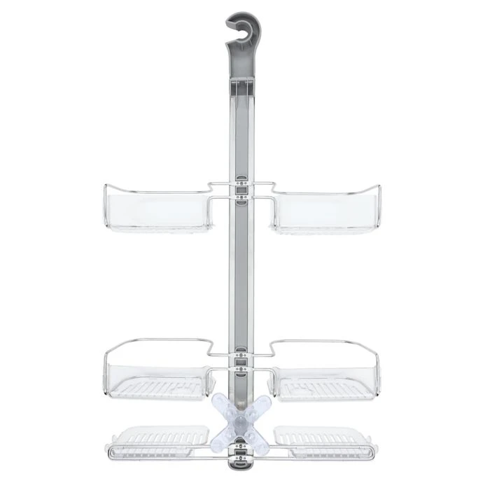 OXO Shower & Bathroom OXO Good Grips Stainless Steel Hose Keeper Shower Caddy 4 OXO Shower & Bathroom OXO Good Grips Stainless Steel Hose Keeper Shower Caddy
