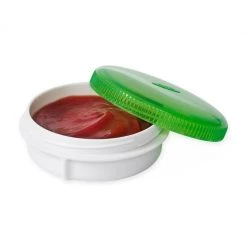 OXO Good Grips 2 Oz. On-the-Go Dressing Containers In Green/White (Set Of 3) Organize With OXO