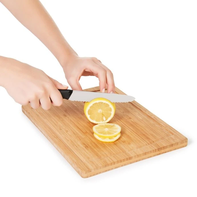 OXO Good Grips 5-Inch Serrated Utility Knife Cook With OXO 3 OXO Good Grips 5-Inch Serrated Utility Knife Cook With OXO