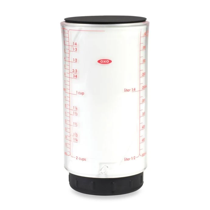 OXO Good Grips Adjustable 2-Cup Measuring Cup 1 OXO Good Grips Adjustable 2-Cup Measuring Cup