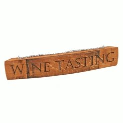 True Fabrications Wine / Beer Signs Barrel Stave Tasting Sign