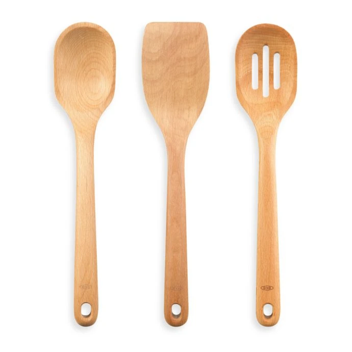 OXO Good Grips 3-Piece Wooden Utensil Set 1 OXO Good Grips 3-Piece Wooden Utensil Set