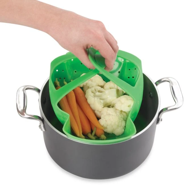 OXO Good Grips Silicone Steamer 4 OXO Good Grips Silicone Steamer