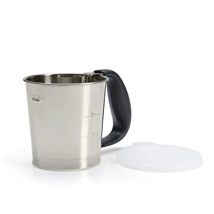 OXO Good Grips Flour Sifter Cook With OXO 3 OXO Good Grips Flour Sifter Cook With OXO