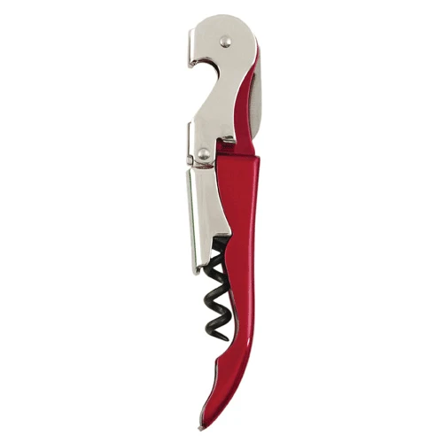 Waiter Style Corkscrews True Fabrications Truetap Double Hinge Waiterstyle Corkscrew- Metallic Red 1 Waiter Style Corkscrews True Fabrications Truetap Double Hinge Waiterstyle Corkscrew- Metallic Red