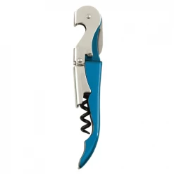 True Fabrications Truetap Double Hinge Waiterstyle Corkscrew- Metallic Blue