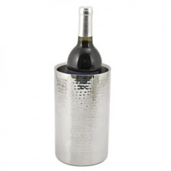 True Fabrications Hammered Metal Bottle Cooler Champagne Buckets/Wine Chillers