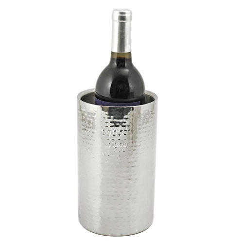 True Fabrications Hammered Metal Bottle Cooler Champagne Buckets/Wine Chillers