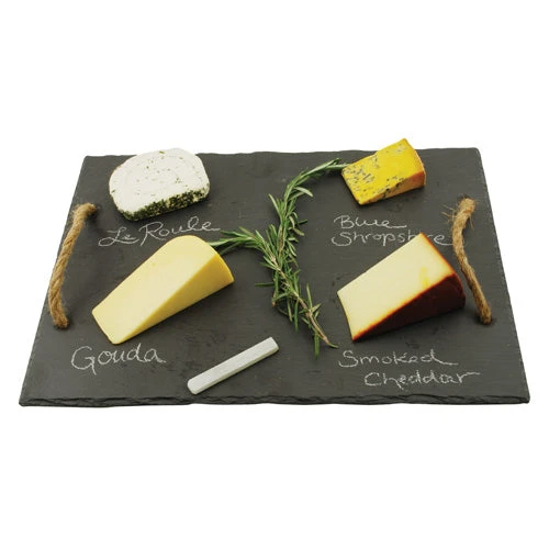 Cheese/Cutting Boards True Fabrications Vintage And Vine Slate Board 1 Cheese/Cutting Boards True Fabrications Vintage And Vine Slate Board