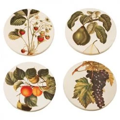 True Fabrications Harvest Wine Coasters