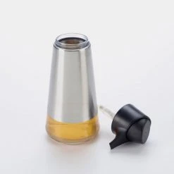 OXO Shower & Bathroom OXO Good Grips 15-Fluid Ounce Stainless Steel Dish Soap Dispenser