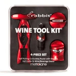 Metrokane Wine Tool Kit - Red Twist Style Corkscrews
