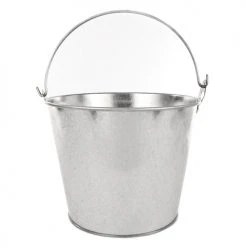True Fabrications Galvanized Ice Bucket Champagne Buckets/Wine Chillers