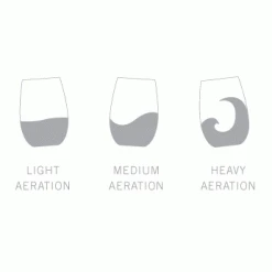 True Fabrications Host Whirl Aerating Wine Glasses (Set Of 2)