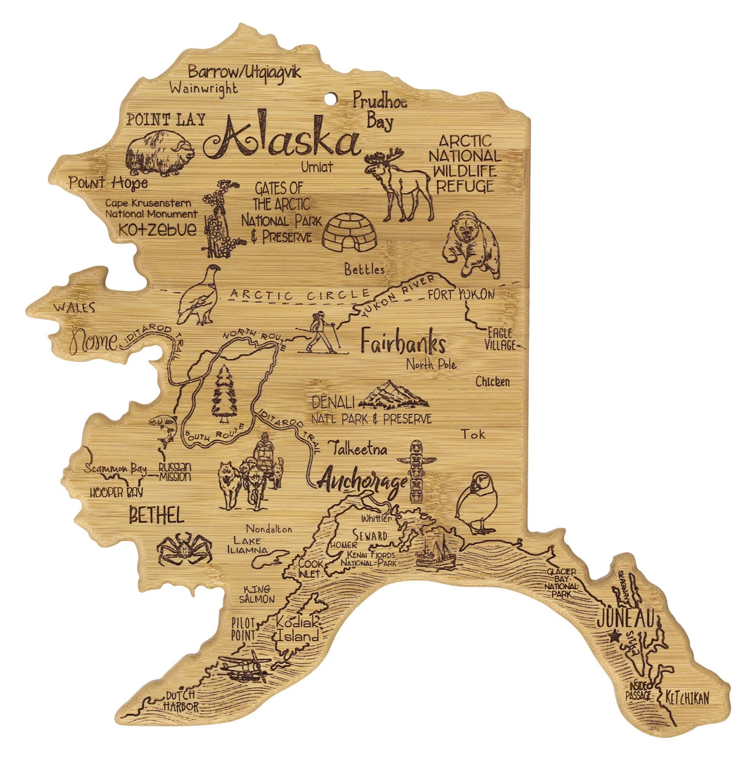 Totally Bamboo Destination Alaska Destination Boards 1 Totally Bamboo Destination Alaska Destination Boards