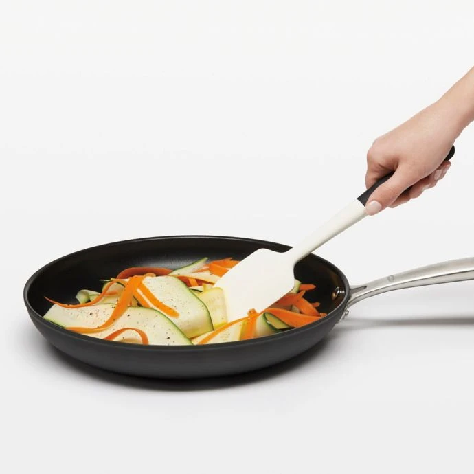 OXO Good Grips Medium White Silicone Spoon Spatula 2 OXO Good Grips Medium White Silicone Spoon Spatula