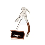 Shopwinestuff Donatello Waiters Corkscrew- Sapele Handle