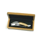Shopwinestuff Waiter Style Corkscrews Michelangelo Waiters Corkscrew- Beechwood Handle